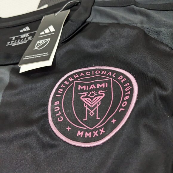 Messi #10 Inter Miami CF 25/26 Away Black Adidas Jersey - Picture 6 of 10